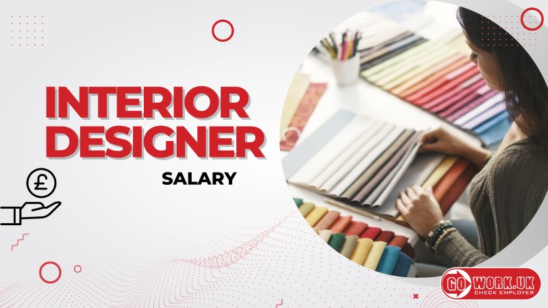 The salary of interior's designer